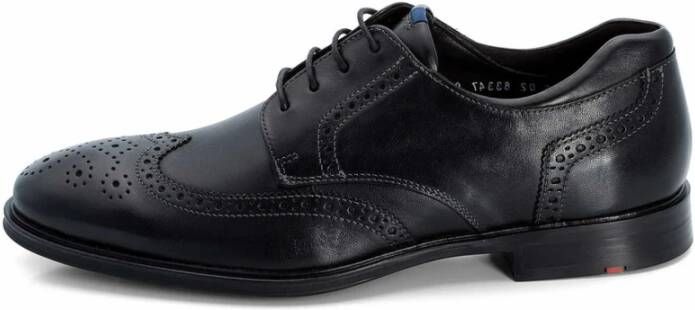 Lloyd Zwarte Veterschoenen Black Heren