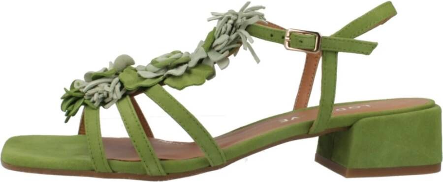 Lodi Elegant High Heel Sandals Green Dames