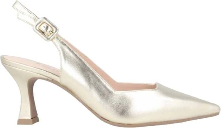 Lodi Gouden Dames Schoenen Beige Dames