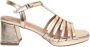 Lodi Gouden Jurk Sandalen Vrouwen Leer Yellow Dames - Thumbnail 1