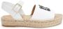 Loewe Anagram Leren Platte Sandalen White Dames - Thumbnail 1