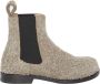 Loewe Groene Suede Chelsea Enkellaarzen Beige Dames - Thumbnail 1