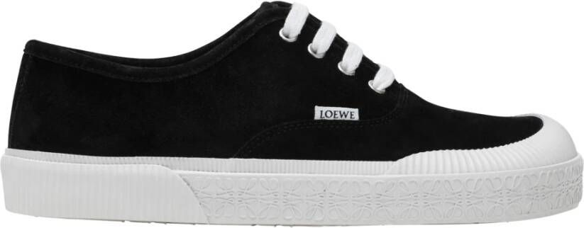 Loewe Lage Sneaker voor Mannen Black Heren