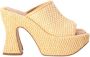 Loewe Pre-owned Raffia heels Brown Dames - Thumbnail 1