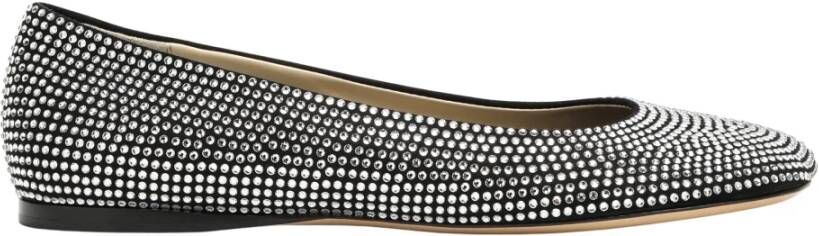 Loewe Puntige Ballerina Flats Black Dames