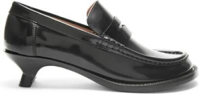 Loewe Stijlvolle Slip-On Loafer Schoenen Black Dames