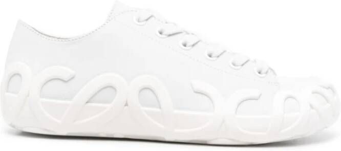 Loewe Witte Low-Top Sneakers White Dames