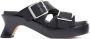 Loewe Zwarte Heel Slide 90 Black Dames - Thumbnail 1