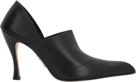 Loewe Zwarte leren stilettohakken Black Dames