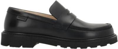 Loewe Zwarte Penny Mocassin Platte Schoenen Black Dames