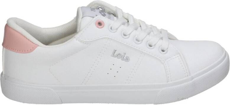 Lois Jeugdmode Sneakers White Dames