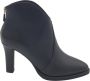 Lola Cruz Elegante leren enkellaars met rits Black Dames - Thumbnail 1