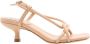 Lola Cruz Statement Hoge Hak Sandalen Pink Dames - Thumbnail 2