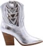 Lola Cruz Western Style Cowboy Boots Gray Dames - Thumbnail 2