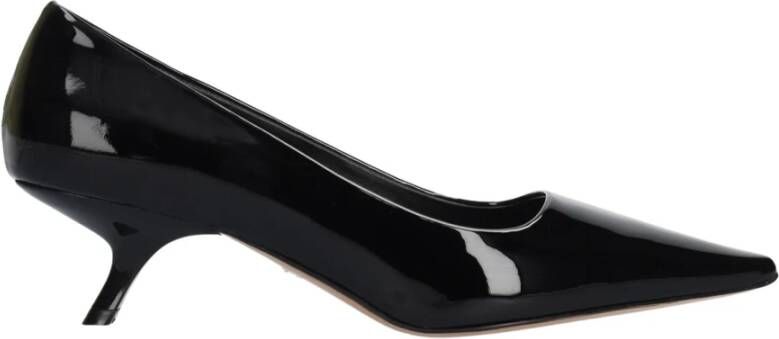 Lola Cruz Zwarte hakken schoenen Black Dames