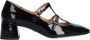 Lola Cruz Zwarte Leren Sandalen Black Dames - Thumbnail 1