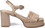 Lorenzo Masiero Dove Grey Sandalen Comfort Stijl Italië Beige Dames - Thumbnail 1