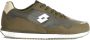 Lotto Groene hardloopsneakers PU-leer Green Heren - Thumbnail 1