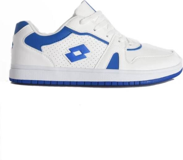 Lotto PU Leren Sneakers Wit White Heren