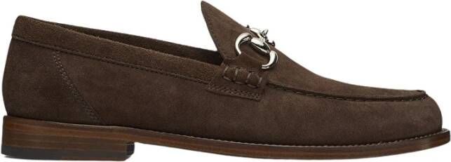 Lottusse Daytona Loafer Mocasin Estribo Brown Heren