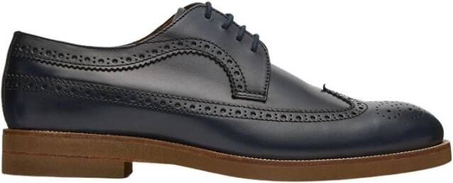 Lottusse Full Brogue Derby Niza Blue Heren