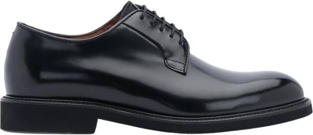 Lottusse Klassieke Business Derby Schoenen Black Heren