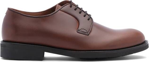 Lottusse Klassieke Chelsea Derby Schoenen Brown Heren