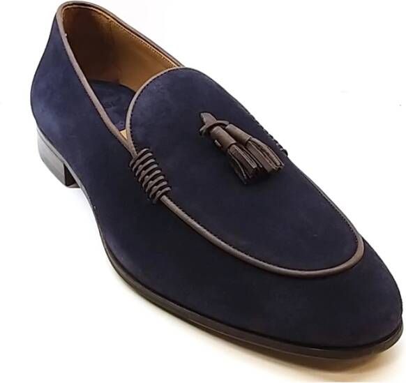 Lottusse Loafers Blue Heren