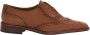 Lottusse Mocha Kalfsleer Deia Derby Brogue Pala Vega Trapado Brown Dames - Thumbnail 1