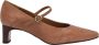 Lottusse Mole Calfskin Smithson Pumps Salon Mercedes Brown Dames - Thumbnail 1