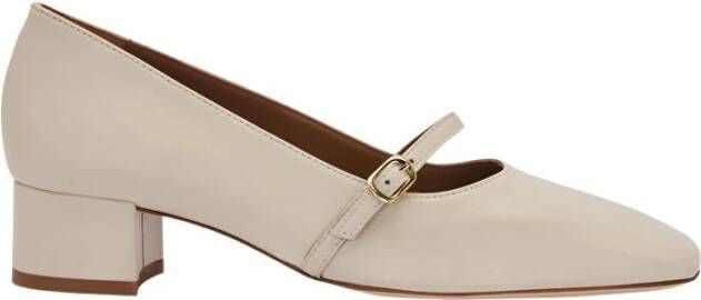 Lottusse Off-White Goya Lambskin Pumps Salon Beige Dames