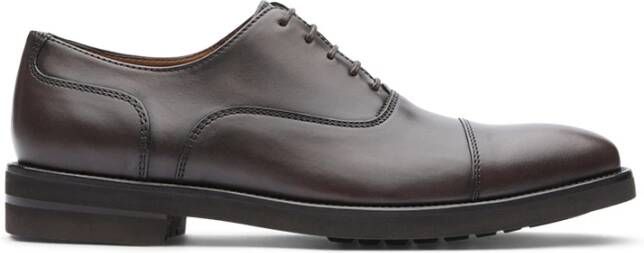 Lottusse Oxford Straight Toe Business Schoenen Brown Heren