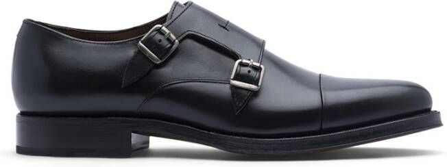 Lottusse Premium Monk Business Schoenen Black Heren