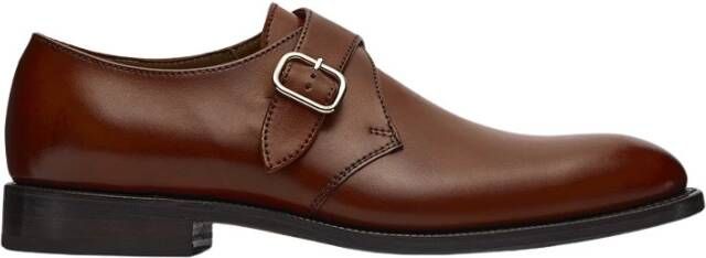 Lottusse Preston Monk Strap Gesp Brown Heren