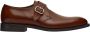 Lottusse Preston Monk Strap Gesp Brown Heren - Thumbnail 1