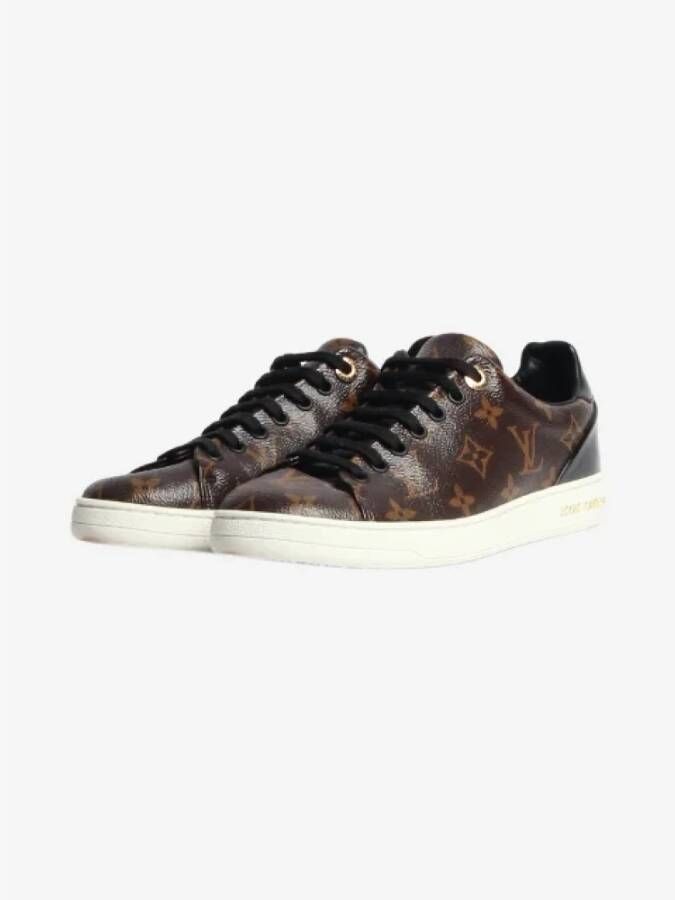 Louis Vuitton Vintage Pre-owned Canvas sneakers Brown Dames