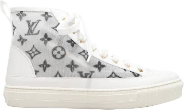 Louis Vuitton Vintage Pre-owned Canvas sneakers White Dames