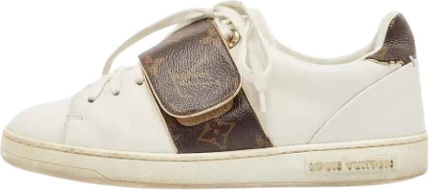 Louis Vuitton Vintage Pre-owned Canvas sneakers White Dames