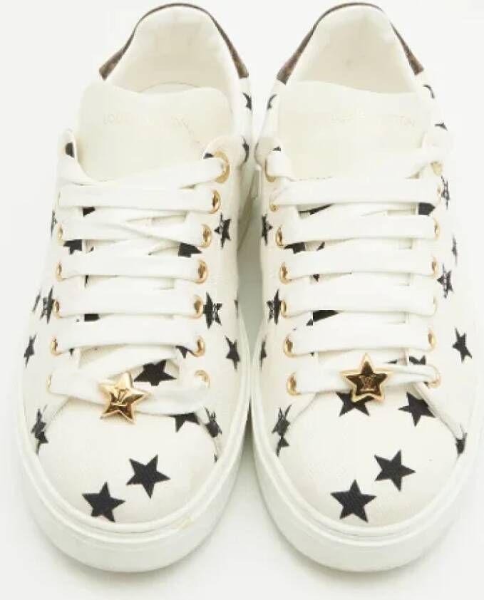 Louis Vuitton Vintage Pre-owned Canvas sneakers White Dames