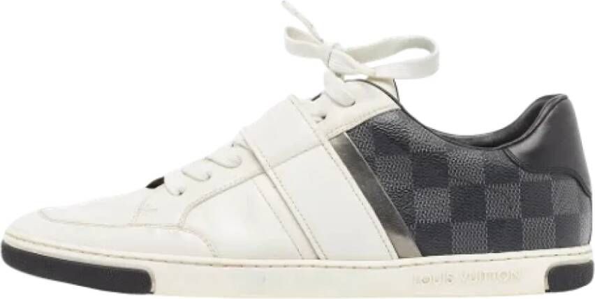 Louis Vuitton Vintage Pre-owned Canvas sneakers White Heren