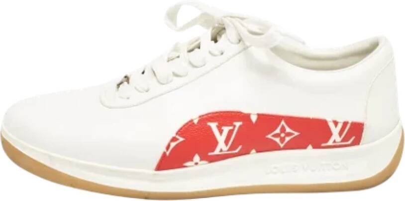 Louis Vuitton Vintage Pre-owned Canvas sneakers White Heren