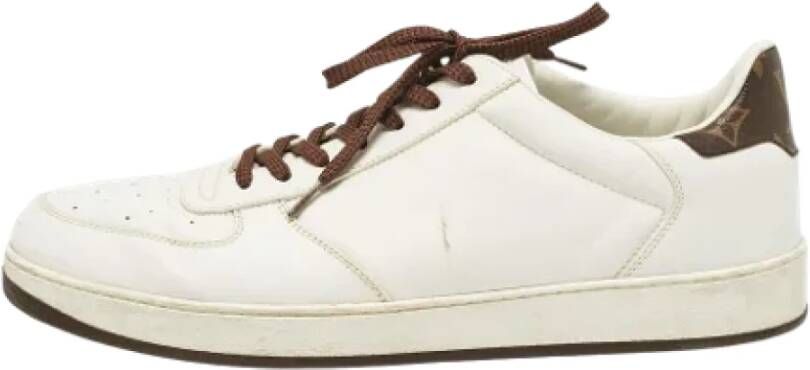 Louis Vuitton Vintage Pre-owned Canvas sneakers White Heren