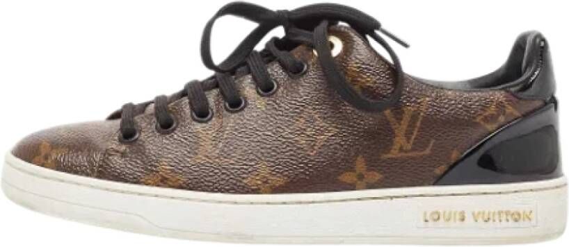 Louis Vuitton Vintage Pre-owned Coated canvas sneakers Brown Dames