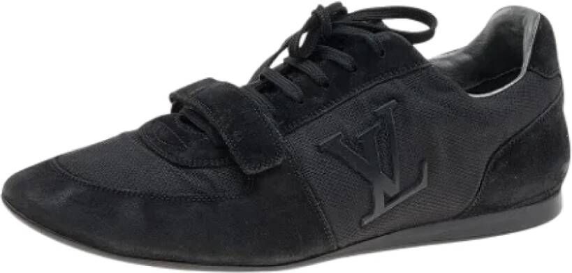 Louis Vuitton Vintage Pre-owned Fabric sneakers Black Dames