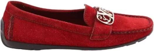 Louis Vuitton Vintage Pre-owned Leather flats Red Dames