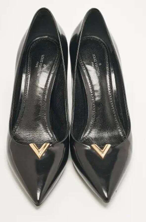 Louis Vuitton Vintage Pre-owned Leather heels Black Dames