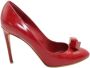 Louis Vuitton Vintage Pre-owned Leather heels Red Dames - Thumbnail 1