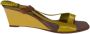 Louis Vuitton Vintage Pre-owned Leather sandals Yellow Dames - Thumbnail 1
