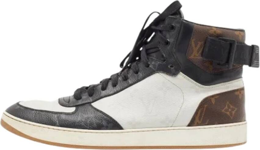 Louis Vuitton Vintage Pre-owned Leather sneakers Multicolor Heren