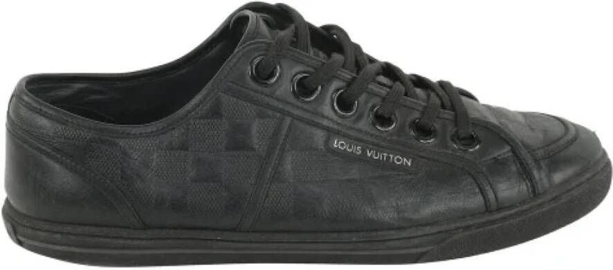 Louis Vuitton Vintage Tweedehands sneakers Black Heren